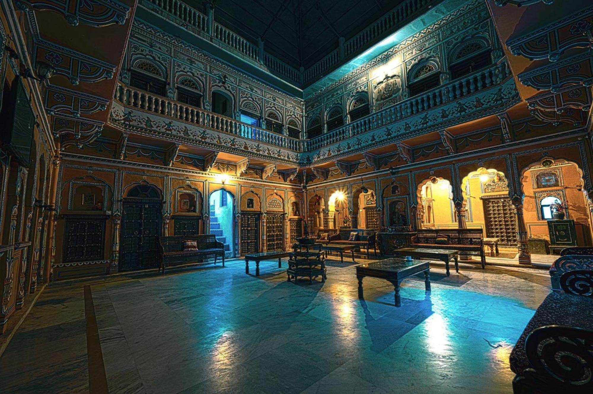 Hotel Radhika Haveli, Mandawa Мандава Экстерьер фото