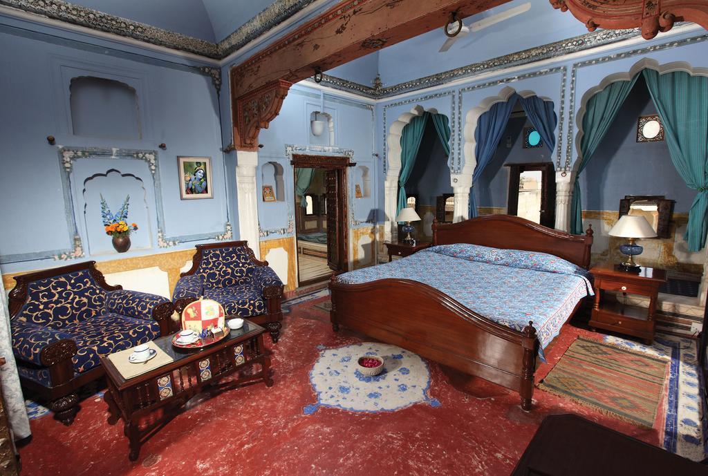 Hotel Radhika Haveli, Mandawa Мандава Экстерьер фото